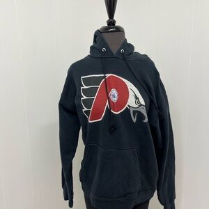 Hanes Black and Red Graphic Hoodie